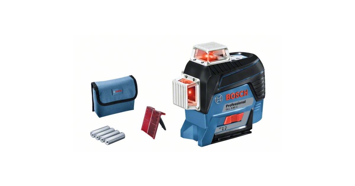 Bosch GLL 3-80 C Láser de línea (sin batería ni cargador) 0601063R00