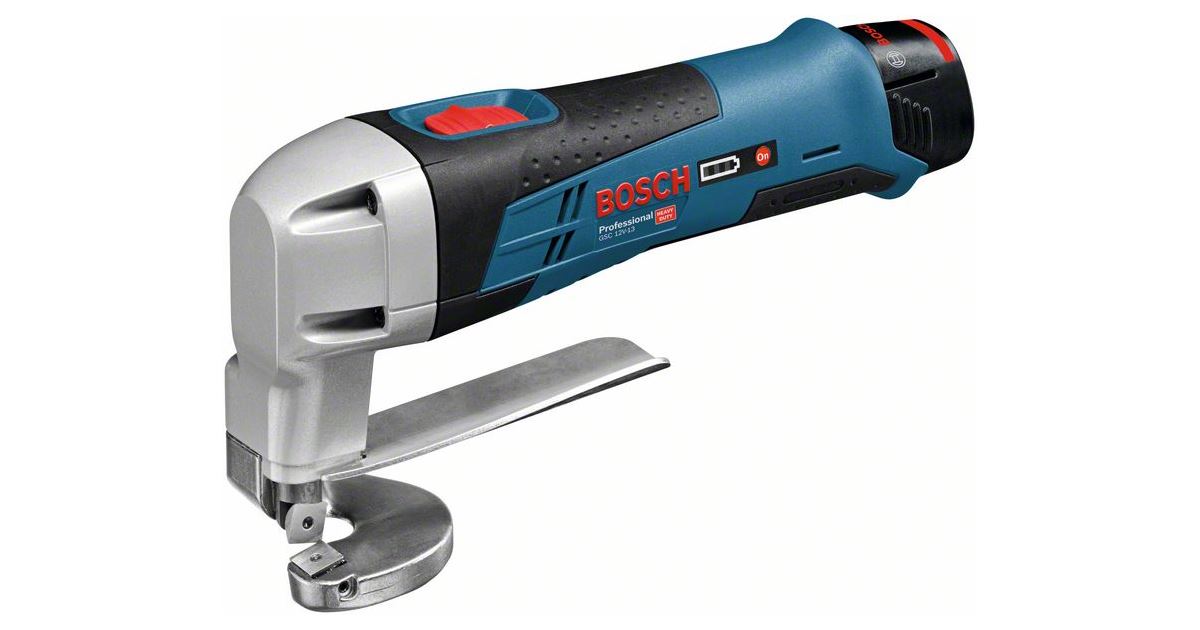 BOSCH GSC 12V-13 Cizalla para chapa profesional 0601926108