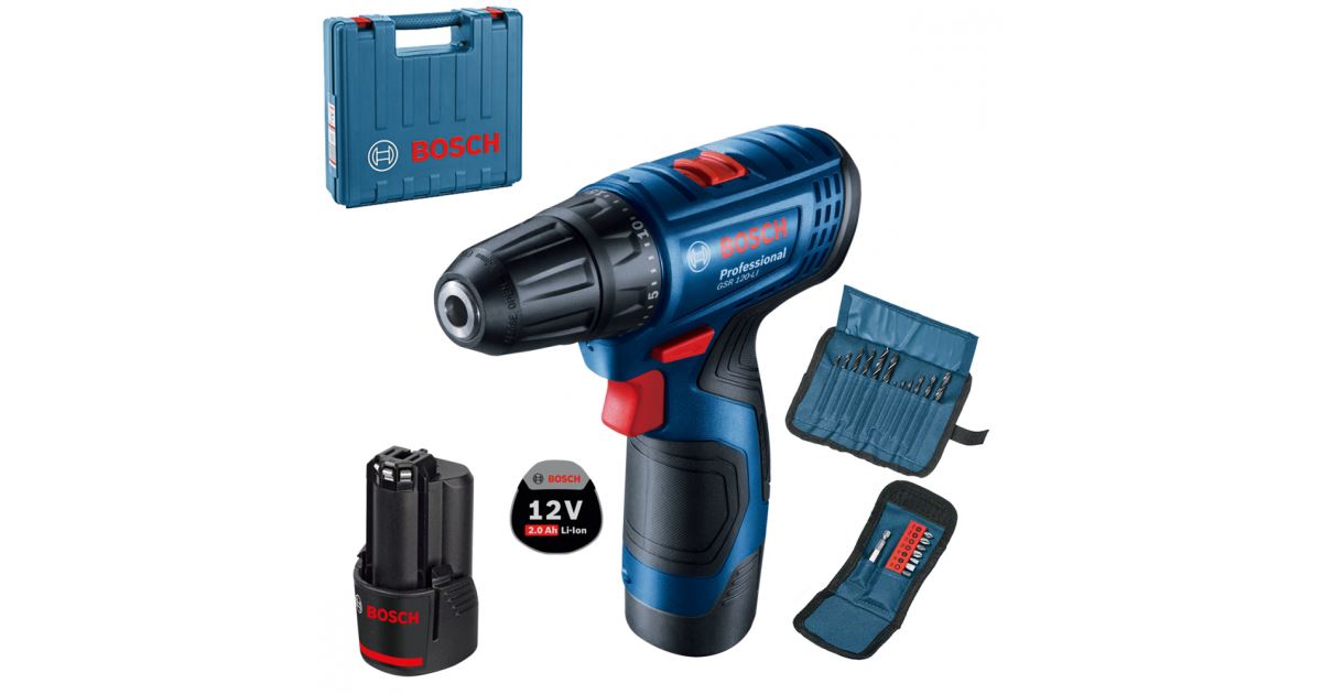 Bosch Taladro atornillador inalámbrico GSR 120-LI 06019G8002