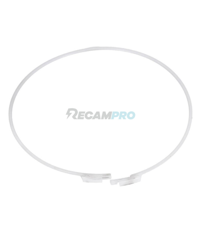 Brida sujección goma escotilla para lavadora Zanussi, Electrolux 50097072008