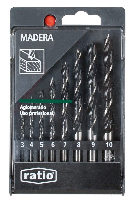 Brocas P/Madera Jgo.8 Ratio 1588H8 Ratio
