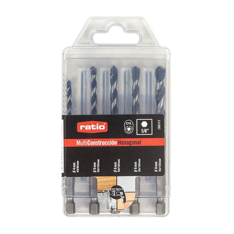 Brocas Multiconstruction Hex.Jgo.5 Ratio 1966H5 Ratio