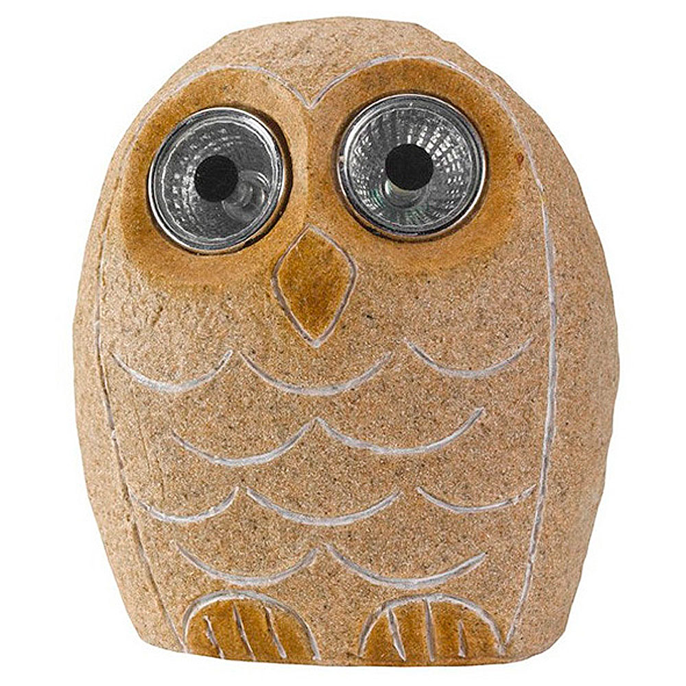 Búho Efecto Ojos Brillantes 10 cm