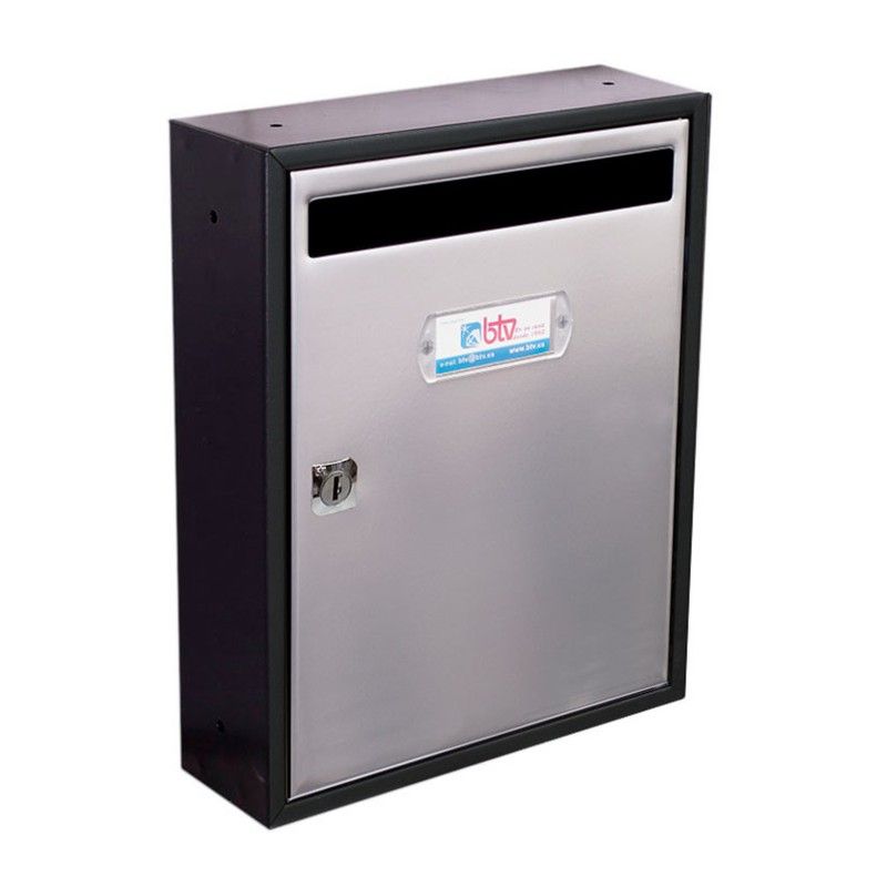 Buzon Metalico Teide Puerta Inox Mate 642D15828 Btv