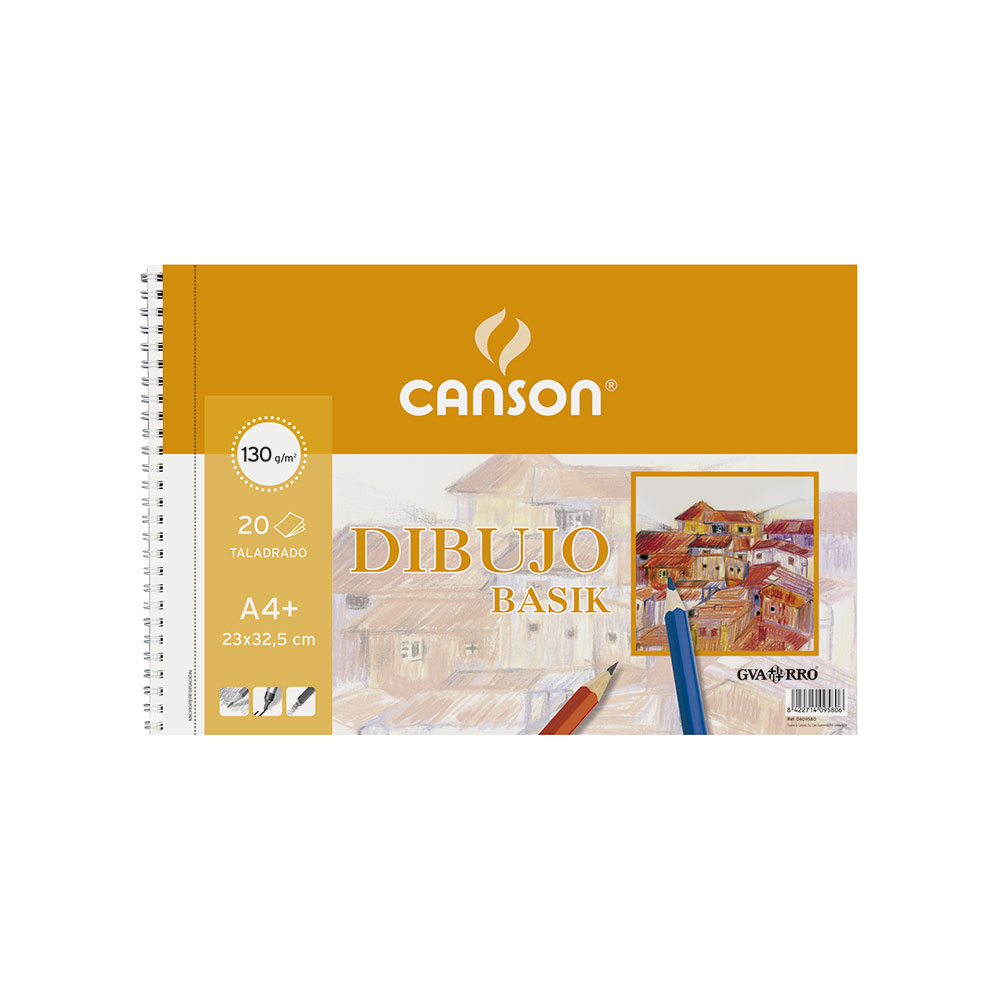 Alb Esp Micr Guarro Dibujo Basik Liso 130G 23x32