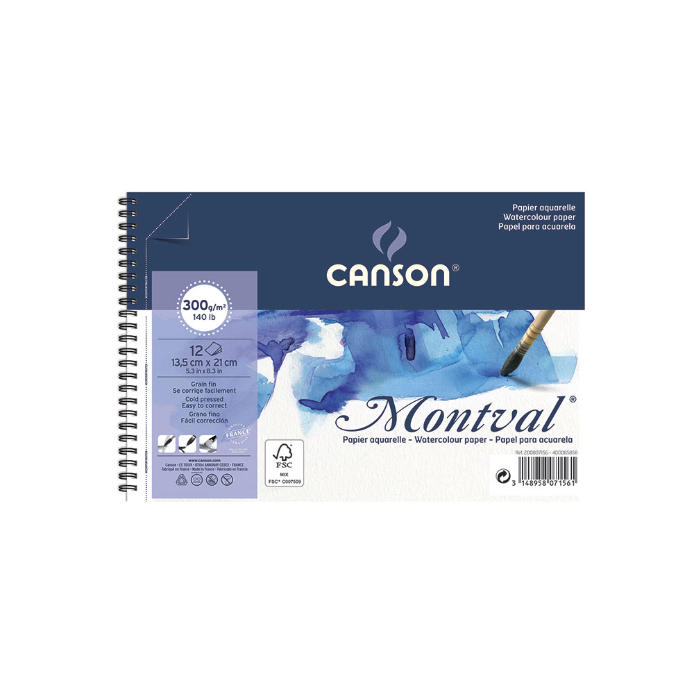 Alb Esp Micr Canson Montval Fino 300G 13