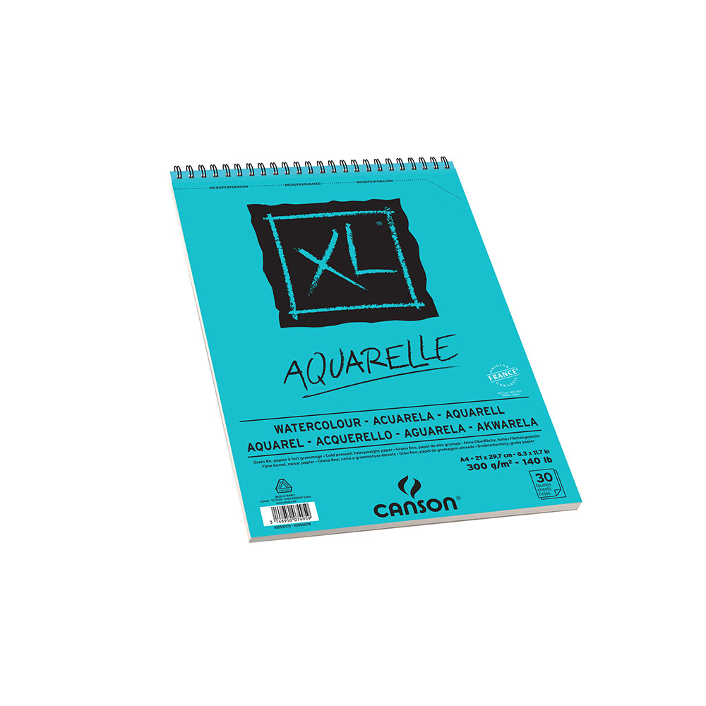 Alb Esp Micr Canson xl Aquarelle Fino 300G 21x29