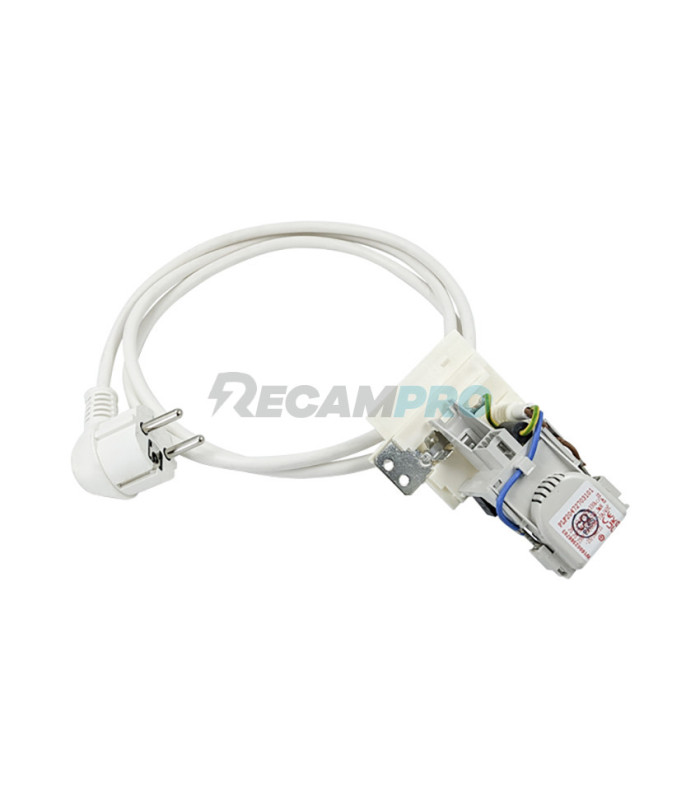 CABLE DE ALIMENTACIÓN CON FILTRO ANTIPARASITARIO LAVADORA INDESIT C00270937