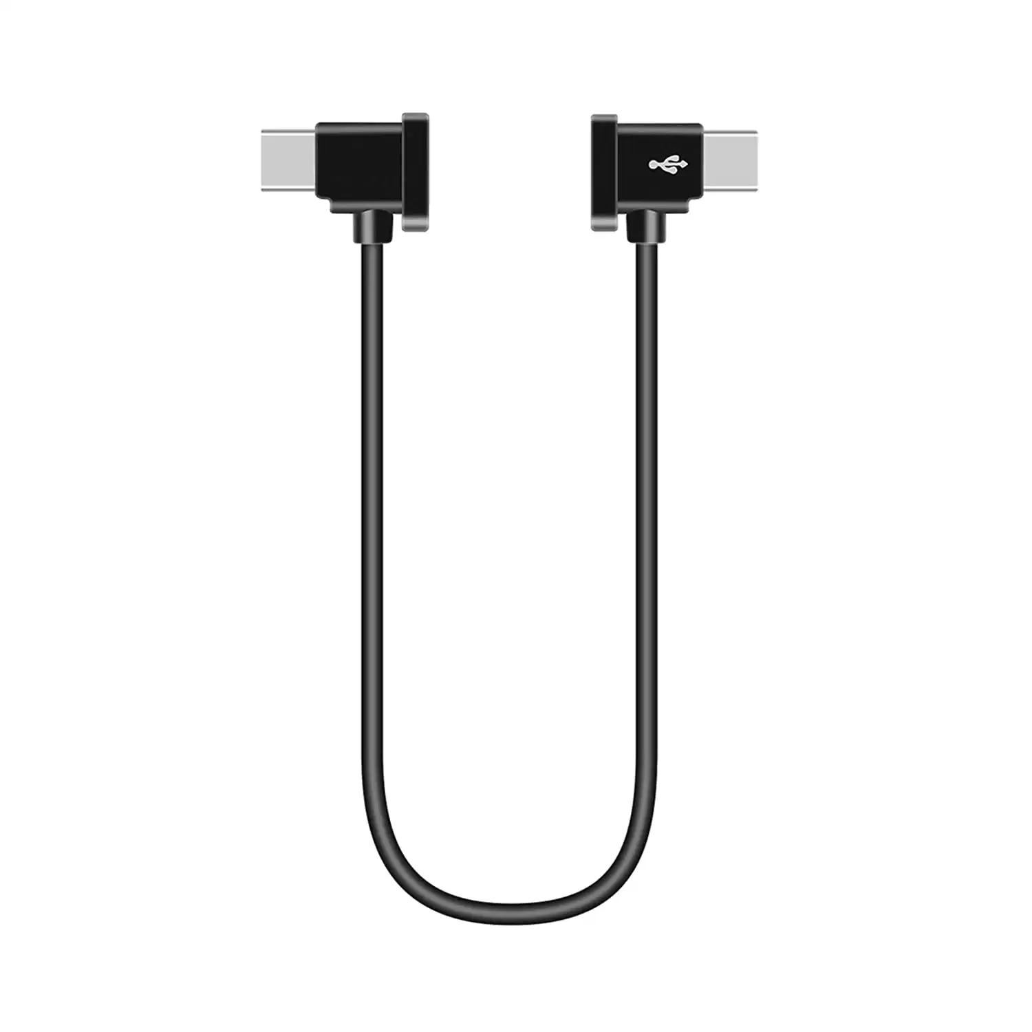 Cable De Transferencia De Datos USB C A Micro USB 15 Cm Negro