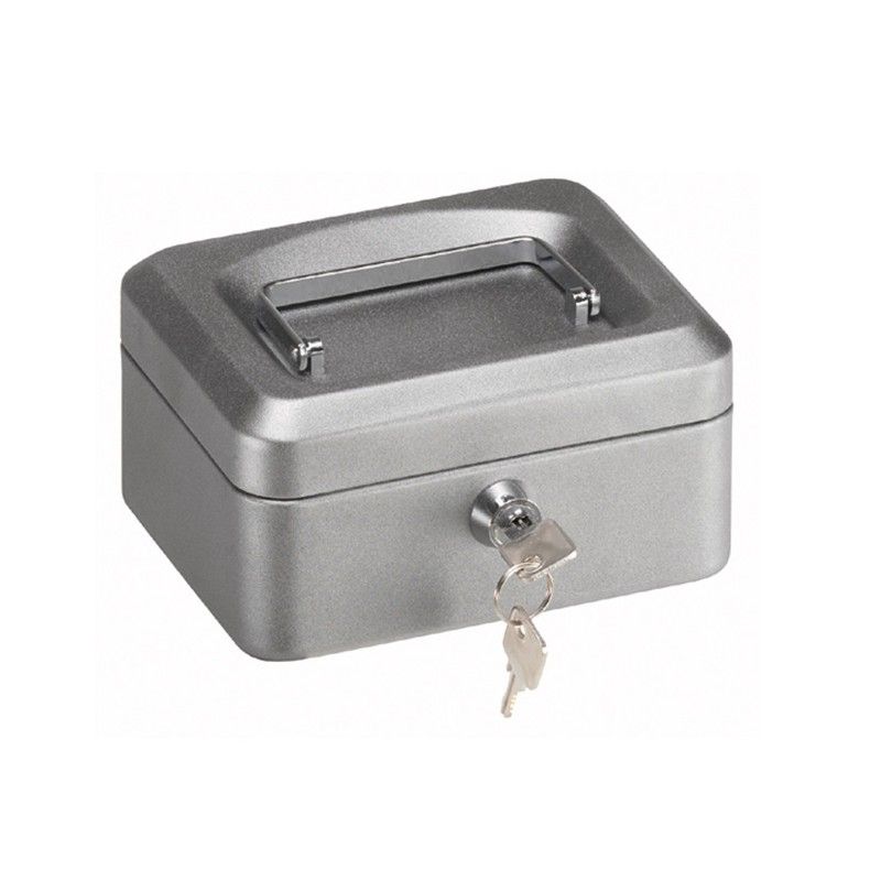 Caja Caudales Grafito.Hucha 60X125X85Mm. 1832D38 Arregui