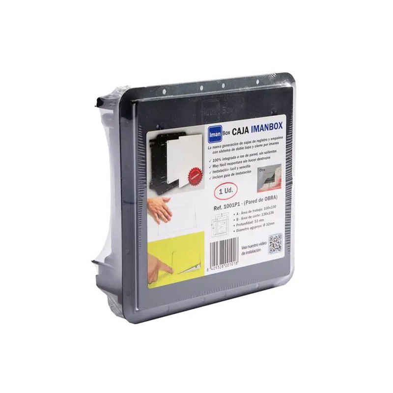 CAJA EMPOTRAR PLADUR 100X100MM PLADUR 1005 IMANBOX