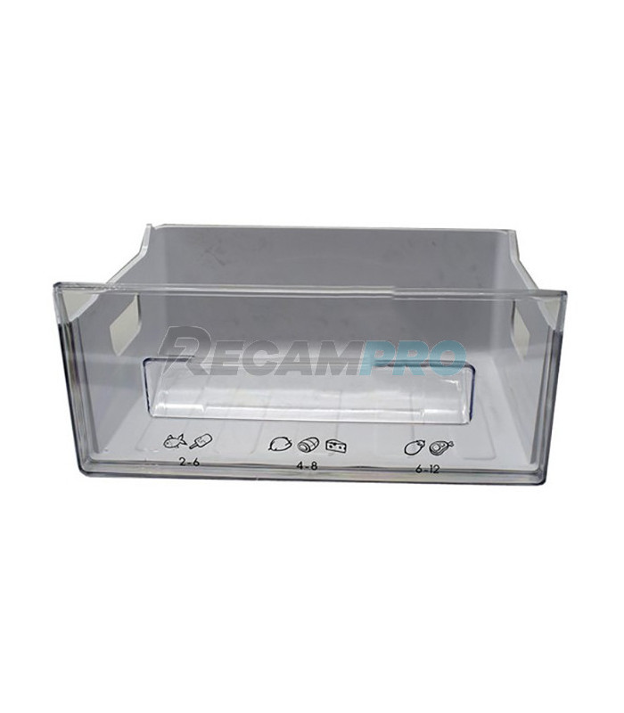 CAJÓN CONGELADOR SUPERIOR E INTERMEDIO FRIGORÍFICO CANDY 43009127