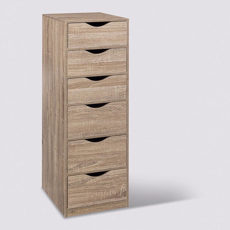 Cajonera Aux. 6 Cajones 38X33Xh.100 Cm. 418Y88