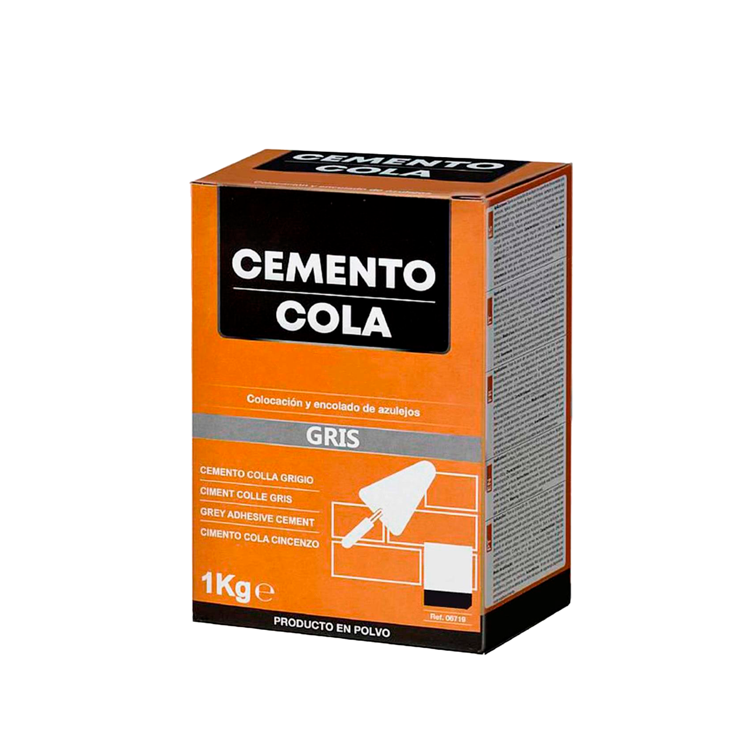 Cemento Cola Gris En Polvo Para Colocación Y Encolado De Azulejos 1 Kg