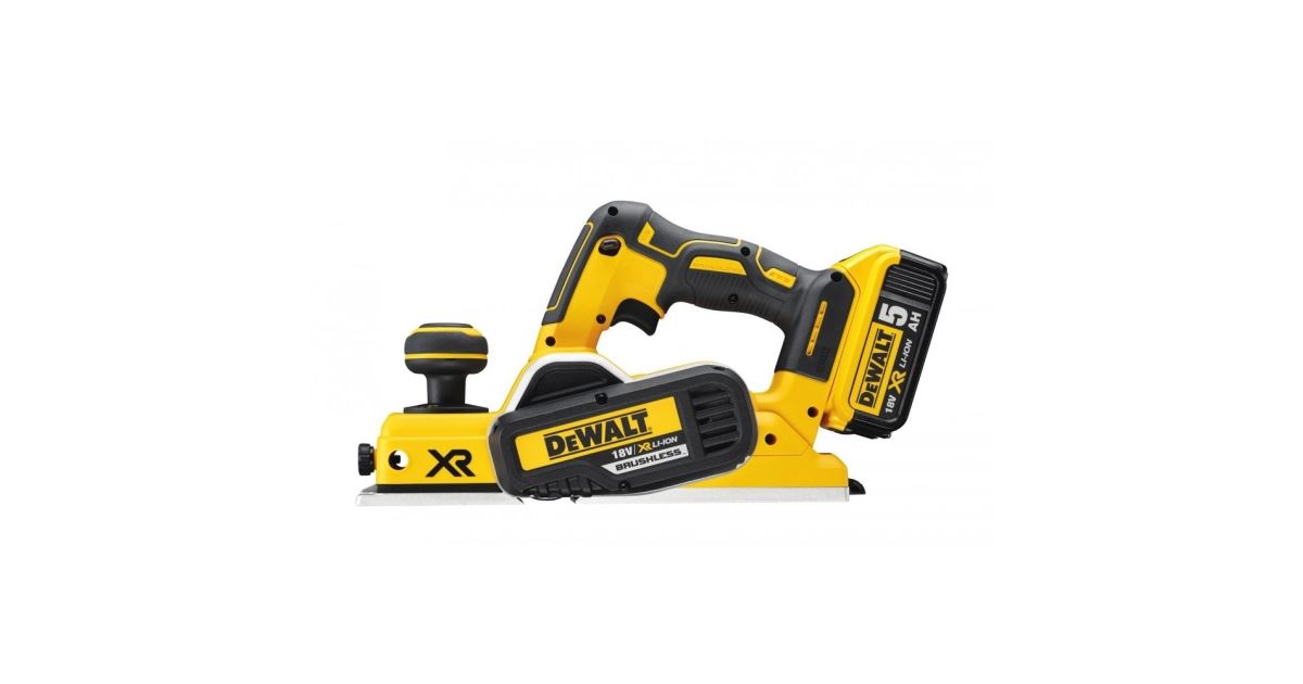 Cepilladora inalámbrica DeWALT 18V Li-Ion DCP580P2