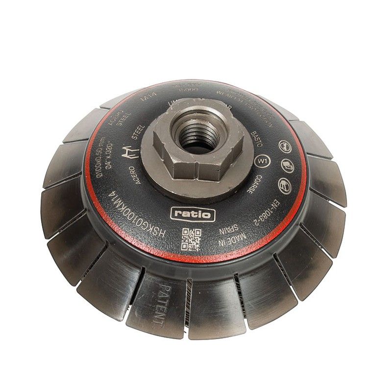 Cepillo Conico Acero 100X0,50 1624H100 Ratio