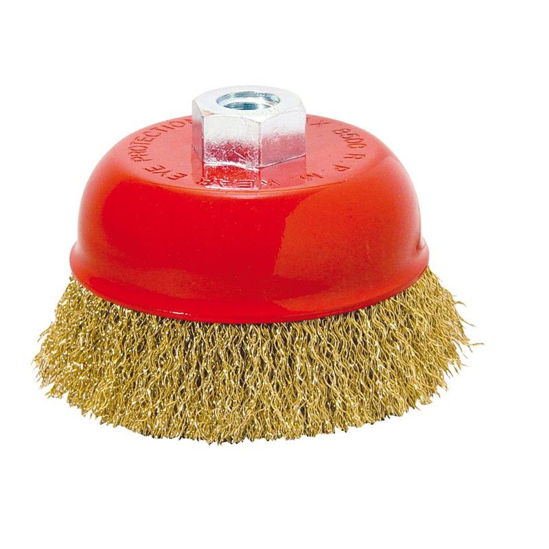 Cepillo Taza Alambre Ondulado 100Mm 6322H100 Ratio