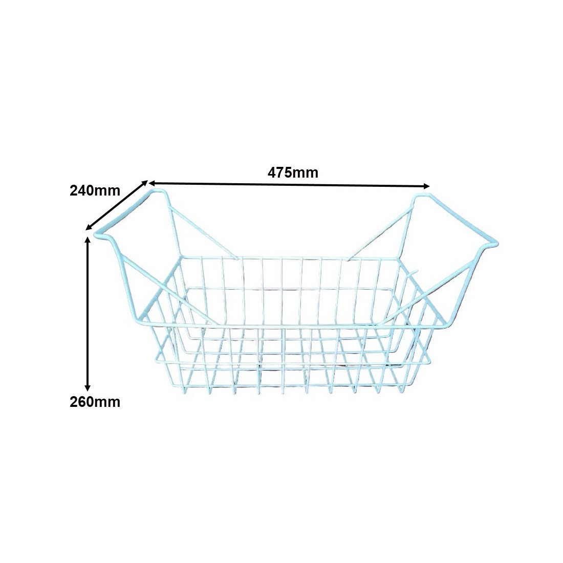 Cesta Congelador 475x240x260mm
