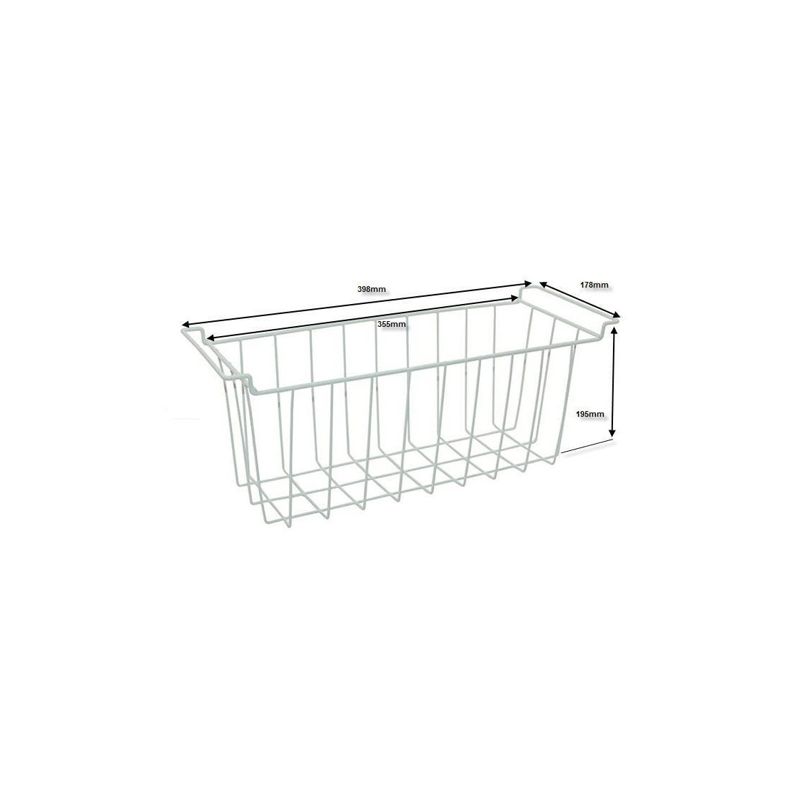 Cesta Congelador HS-185CN Medidas según foto