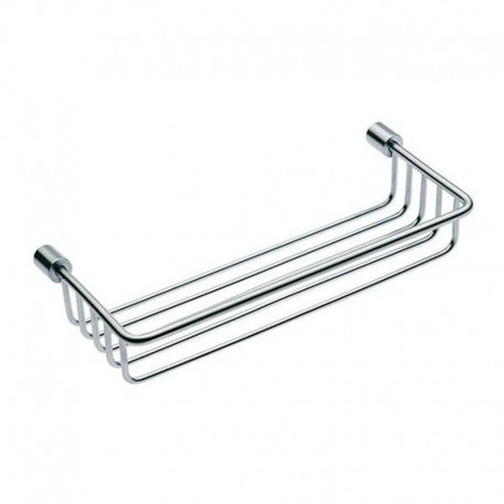 Cesta de ducha cromada minimalista 31 cm