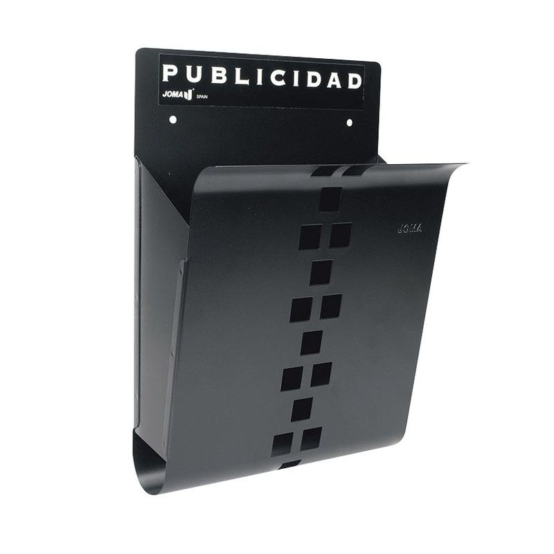 Cesta Public. Acero.Negro M. 25X9Xh37Cm. 141D80 Joma