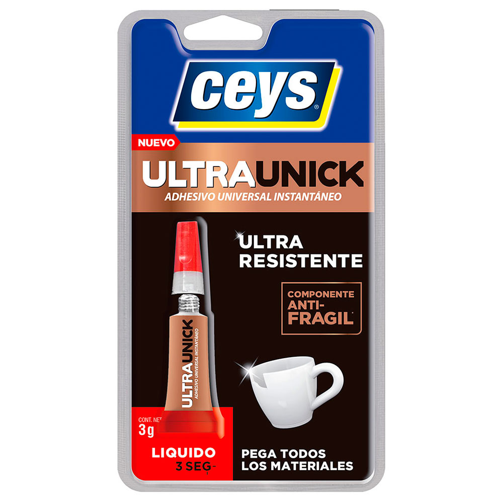 Adhesivo Ceys Ultraunick Líquido 3 g