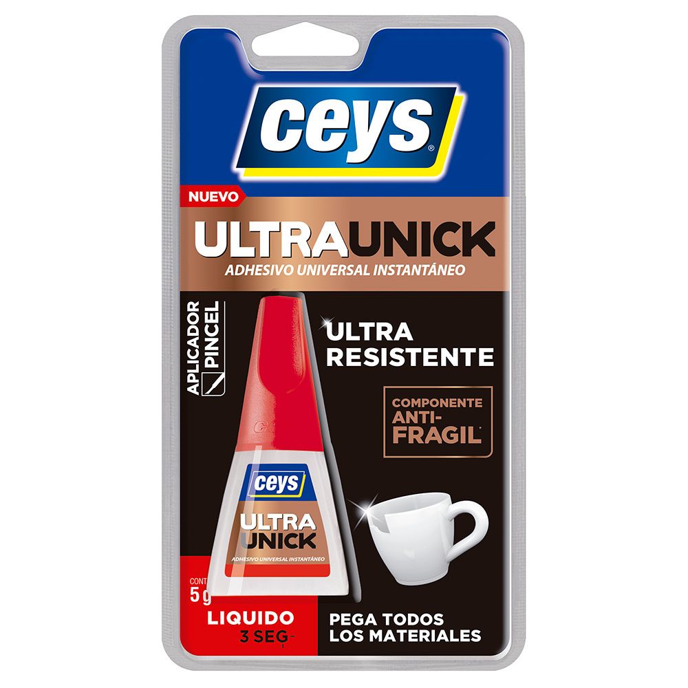 Adhesivo Ceys Ultraunick Líquido 5 g Pincel