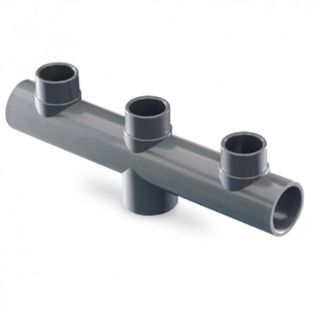 Colector de 3 vías encolar - HIDROTEN