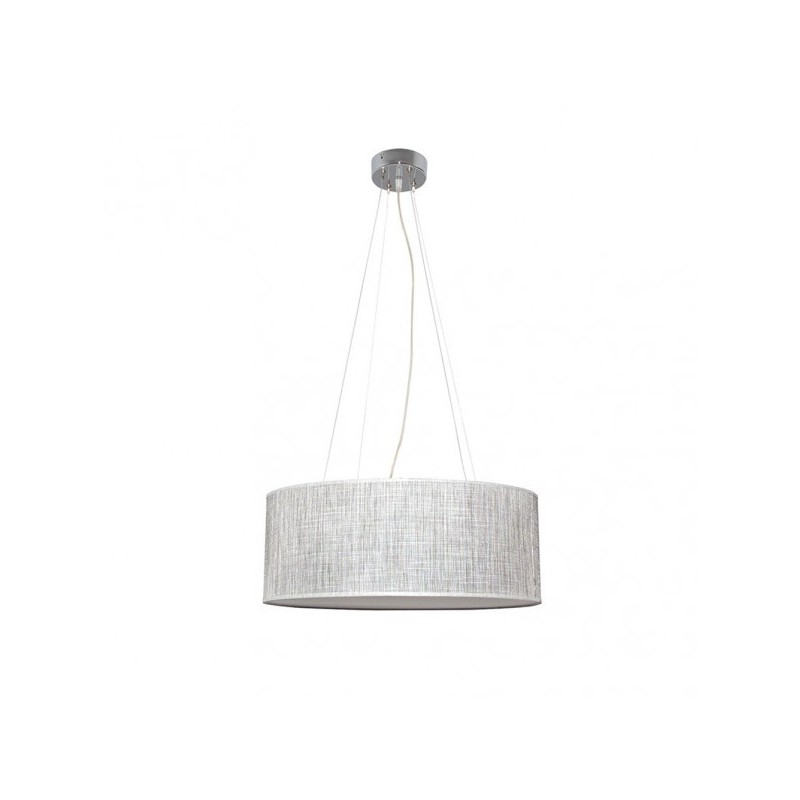 Colgante Asuncion 4xe27 Gris Regx50d