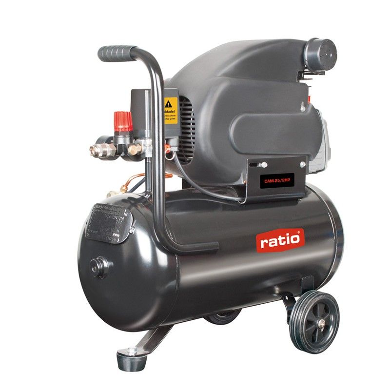 Compresor Lubricado Ratio Cam-25/2Hp 696X2 Ratio