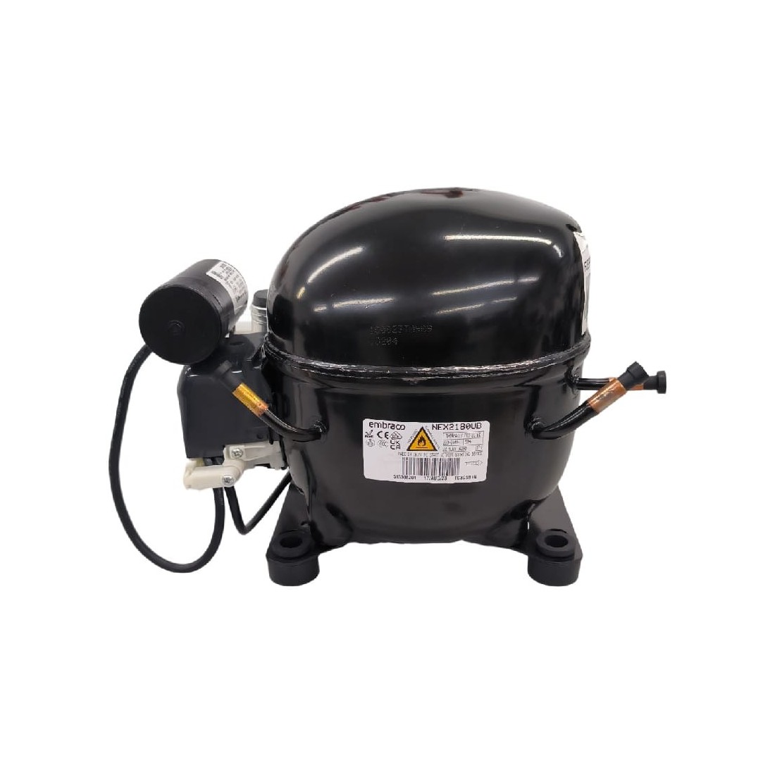 Compresor refrigerante R290 NEX2180UB Embraco 220-240V 50Hz
