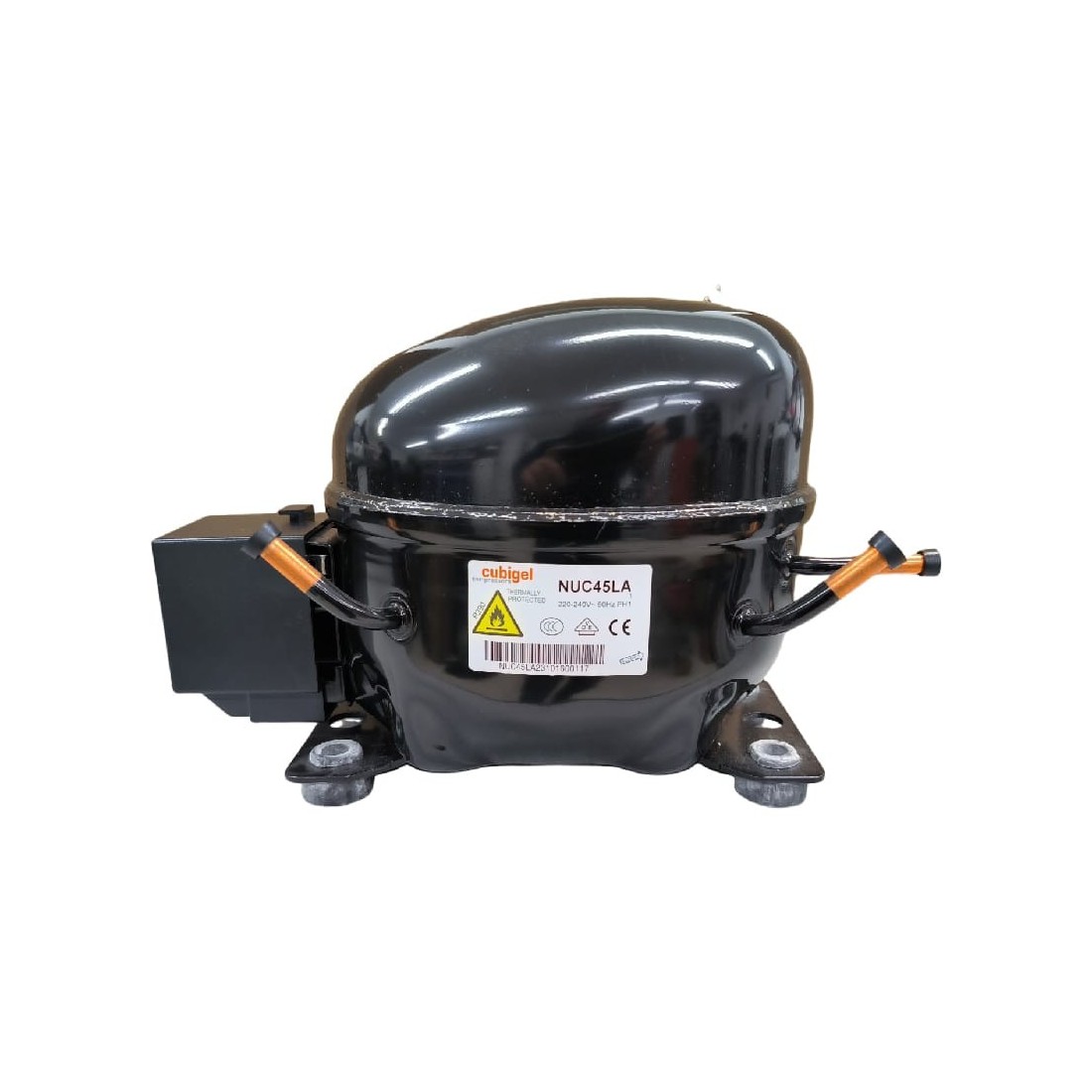 Compresor refrigerante R290 NUT45LA NUC45LA Cubigel RTD-99C 1.1.A.A22.43