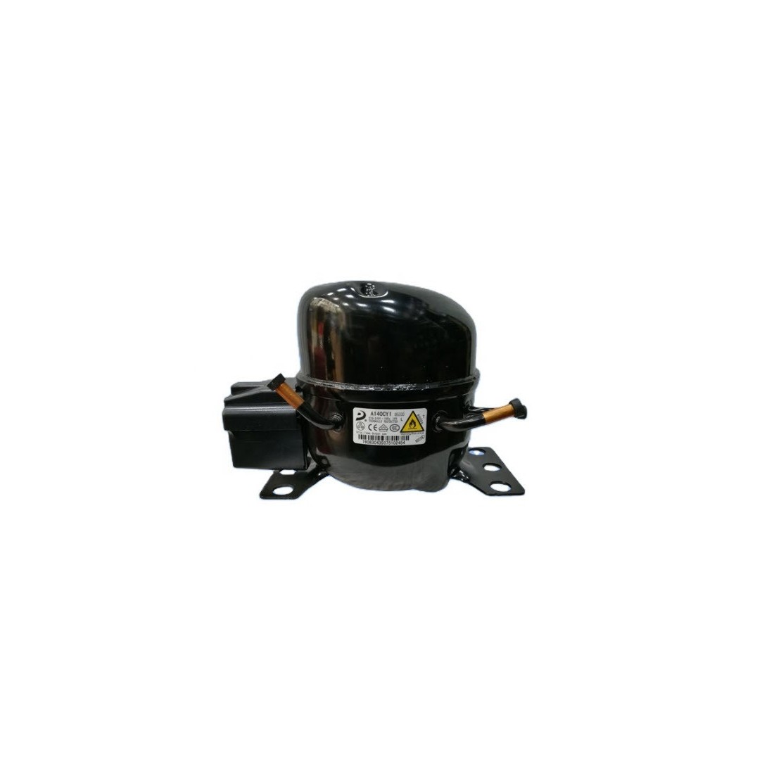 Compresor refrigerante R600a A140CY1 Donper 140W 1-6HP RSIR 8,4cm³ 7,5kg