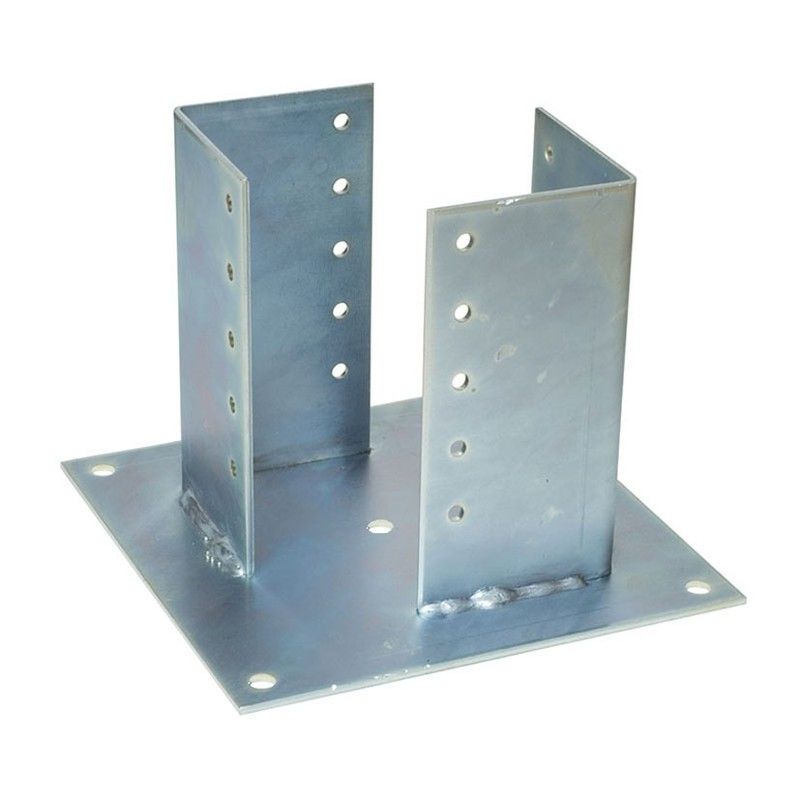 Soporte Suelo 100X10. Placa 180X180 8 U. 1090D5