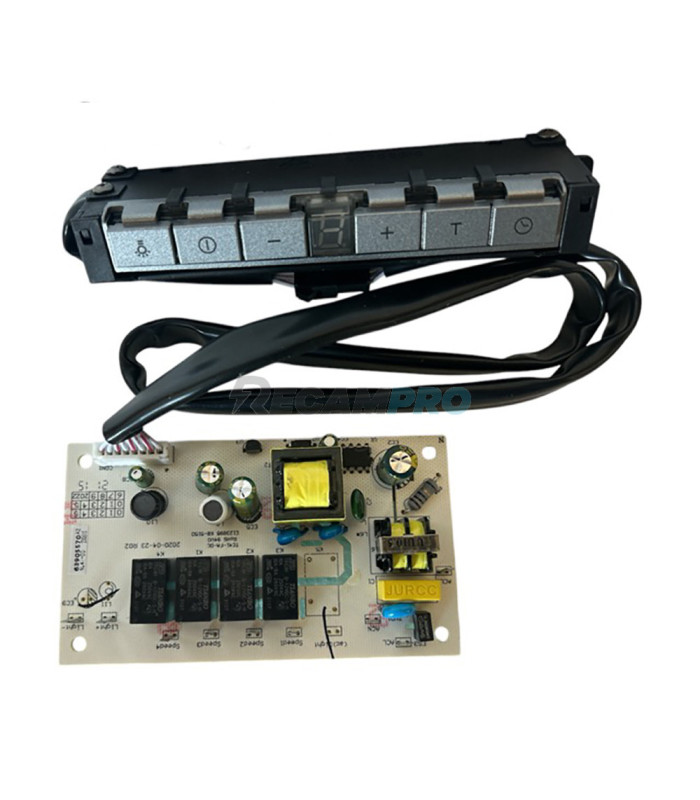 CONJUNTO BOTONERA Y MODULO CAMPANA EXTRACTORA CATA, NL4I DC SYGMA 63905615