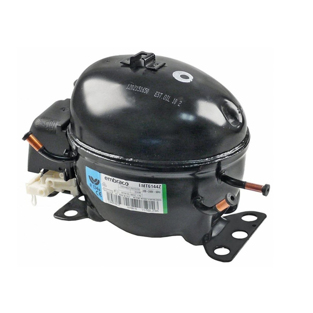Compresor refrigerante R134a Embraco EMT6144Z 220-240V 50Hz HMBP 3070218 21034