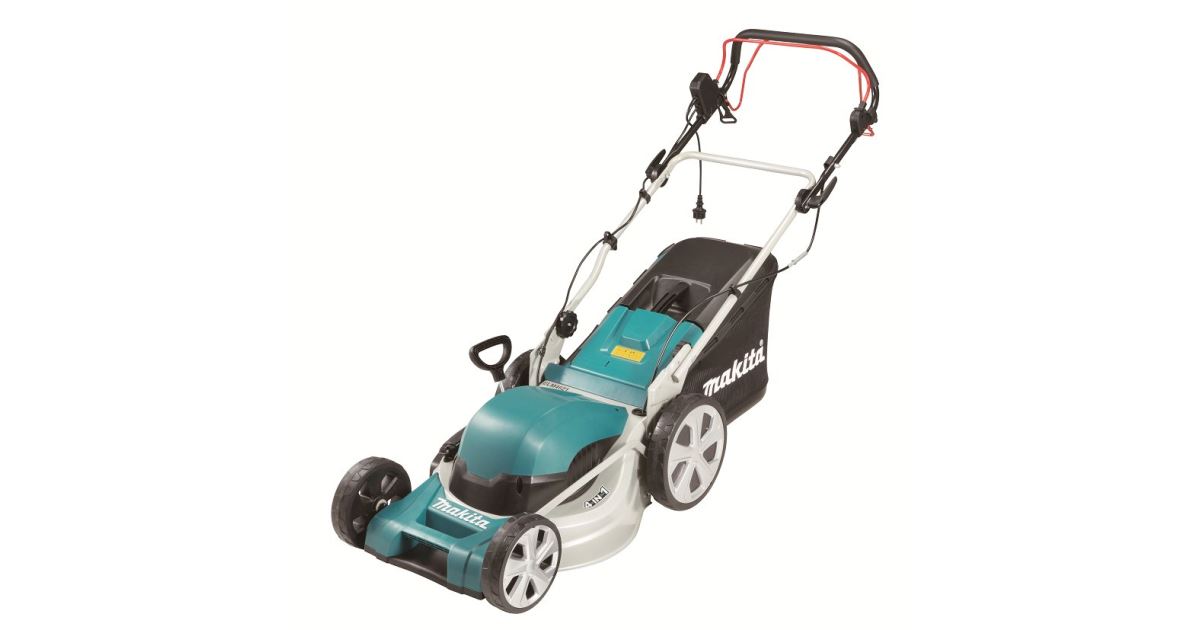 Cortacésped eléctrico Makita con tracción de 46 cm, 1800W (EM463S) ELM4621