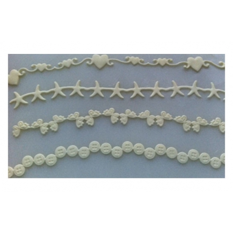 Cortadores de cenefas 4 motivos