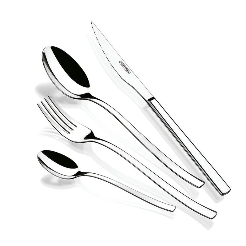 Cubiertos Acero Inox Genova Estuche 24Pz 296Y310 Monix-Bra