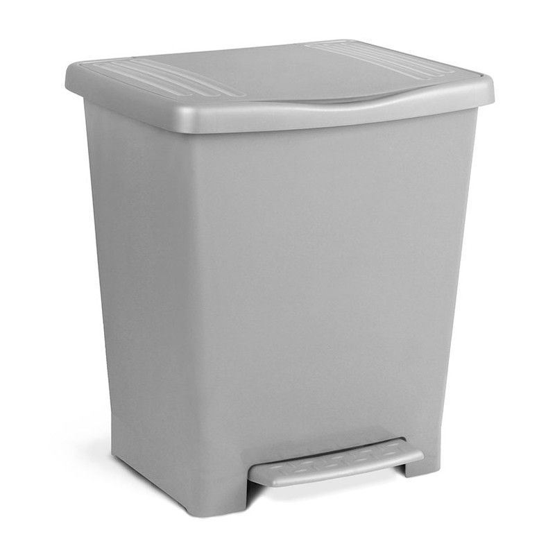 Cubo Pedal Millenium Gris 23L Tatay 210Y145 Tatay