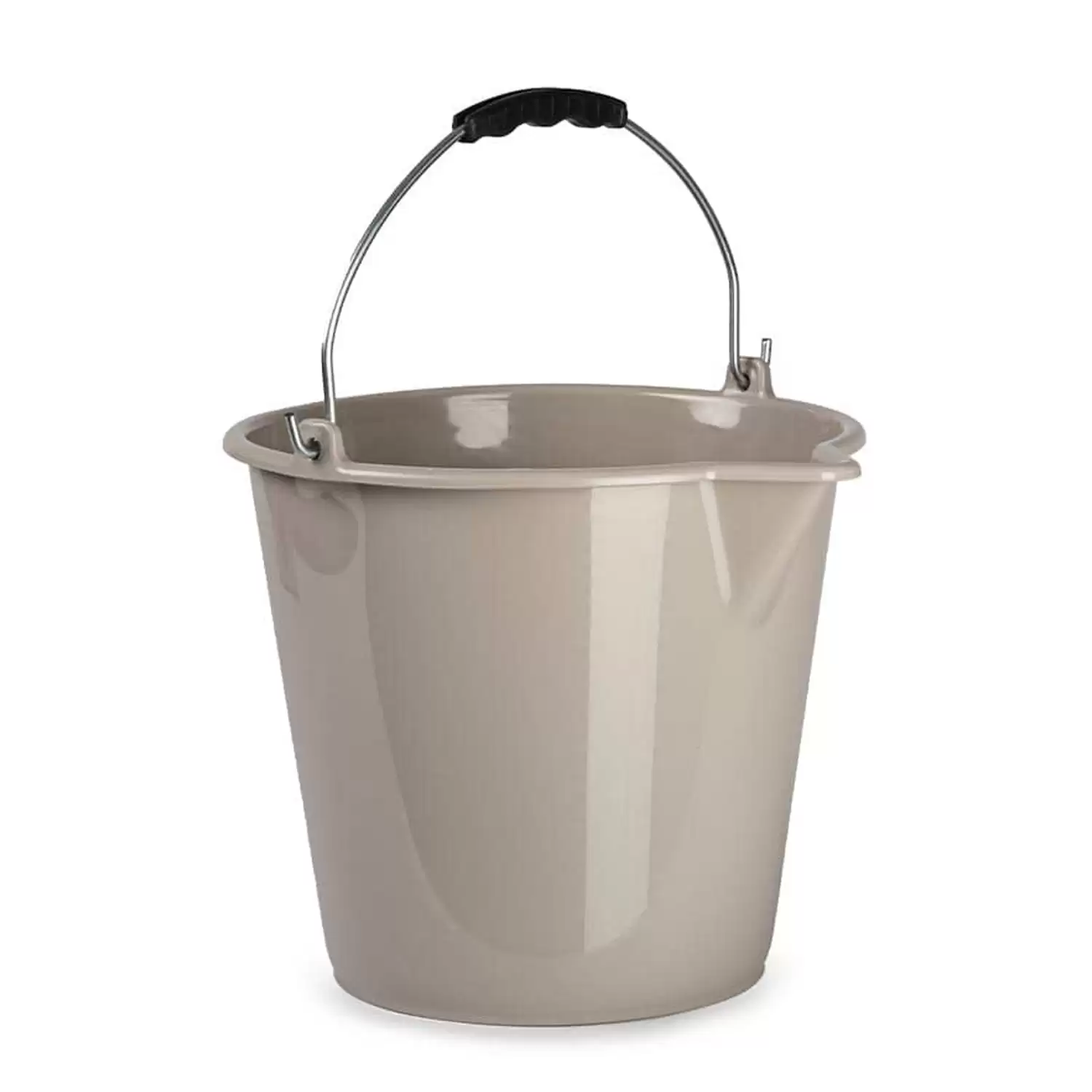 Cubo Plastico 9 Litros Beige