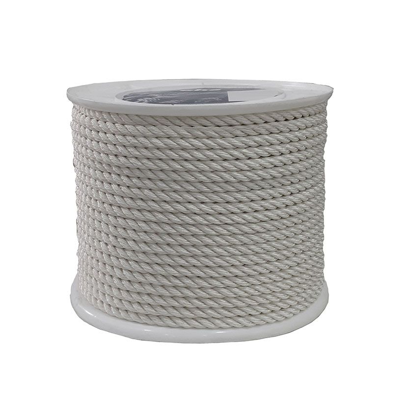 Cuerda Poliester 3c 10 Mm Blanco Ehs