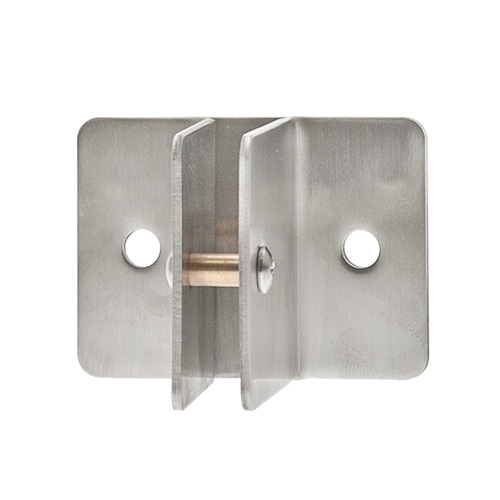 Herraje para cabinas sanitarias - Escuadra T/U Cabina Inox