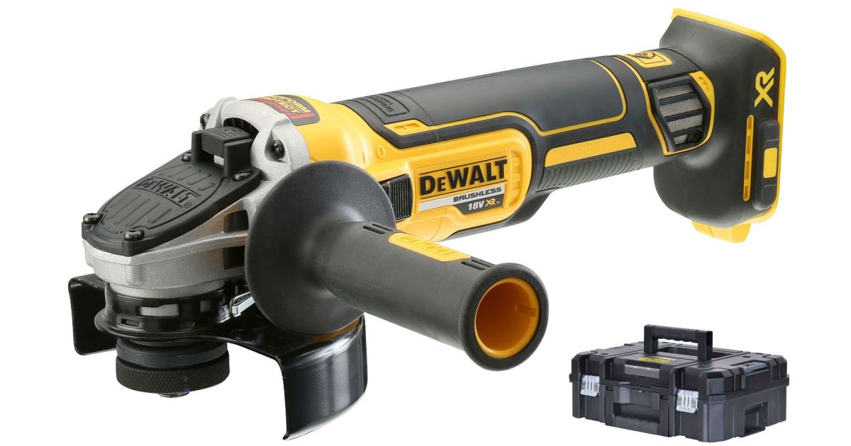 DEWALT Amoladora angular inalámbrica 125mm, sin batería DCG405NT