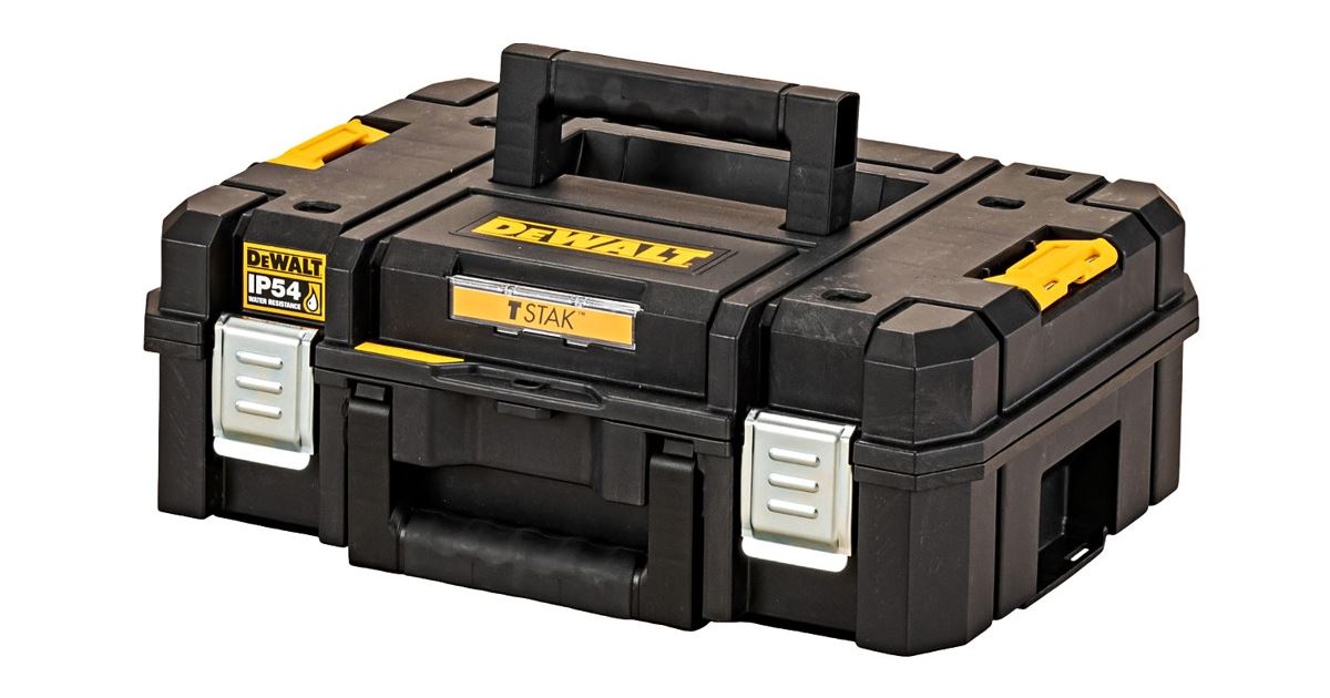 DeWALT TSTAK II - IP54 - estuche que incluye inserto de espuma moldeable DWST83345-1