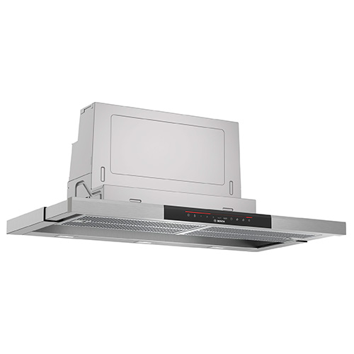 Campanas extractoras - BOSCH Campana Telescópica DFS097K51 90cm Inox Negro