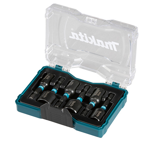 Consumibles para herramientas - Juego Llaves de Vaso MAKITA Impact Black 1/4