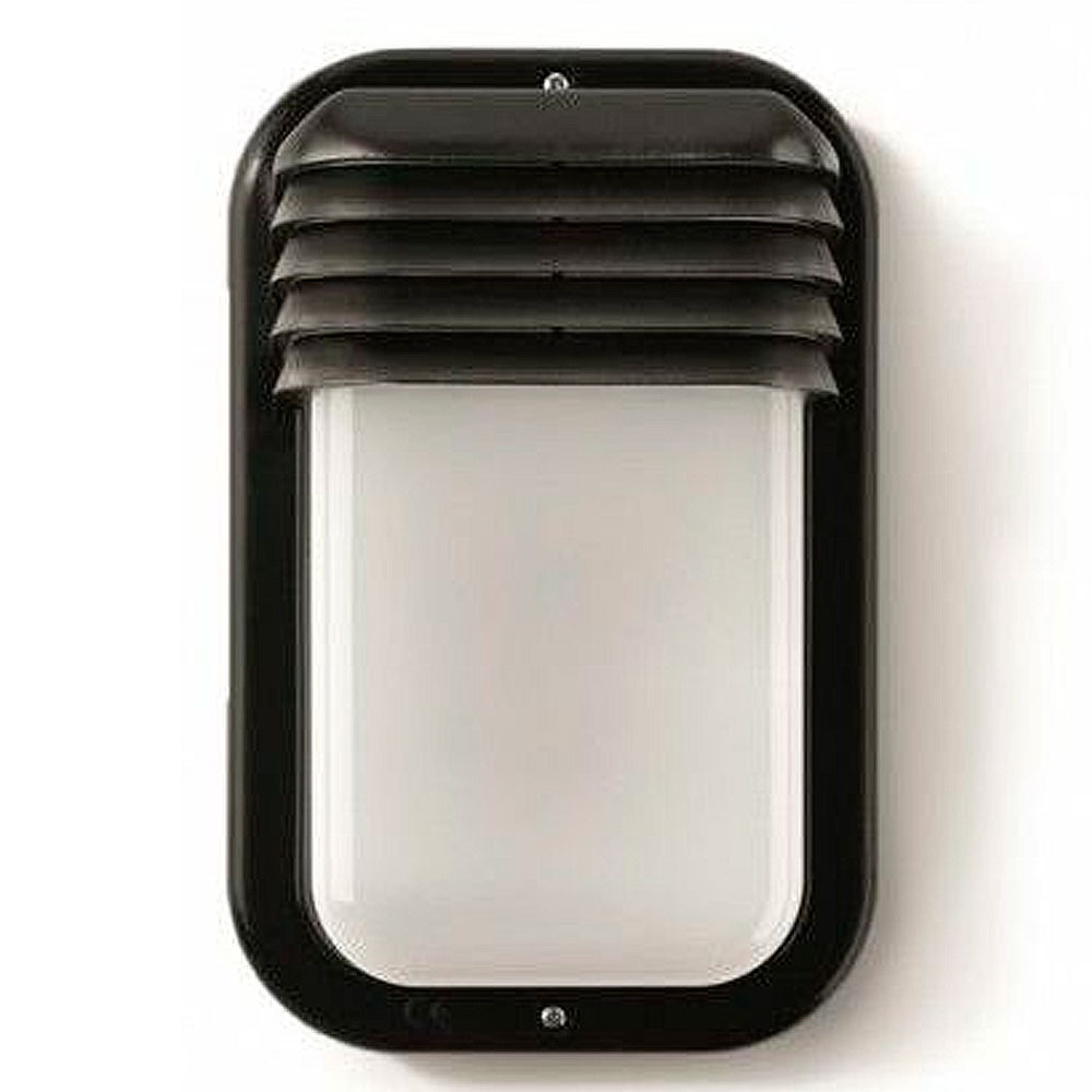 Aplique Ecoled Estanco Ip44, E29 Max Led18W, Vertical, Negro