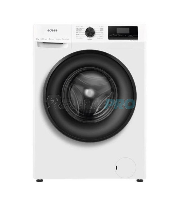 Edesa EWF-8402 WH - Lavadora de Carga Frontal 8 Kg 1400 Rpm Clase A Blanca 925270571