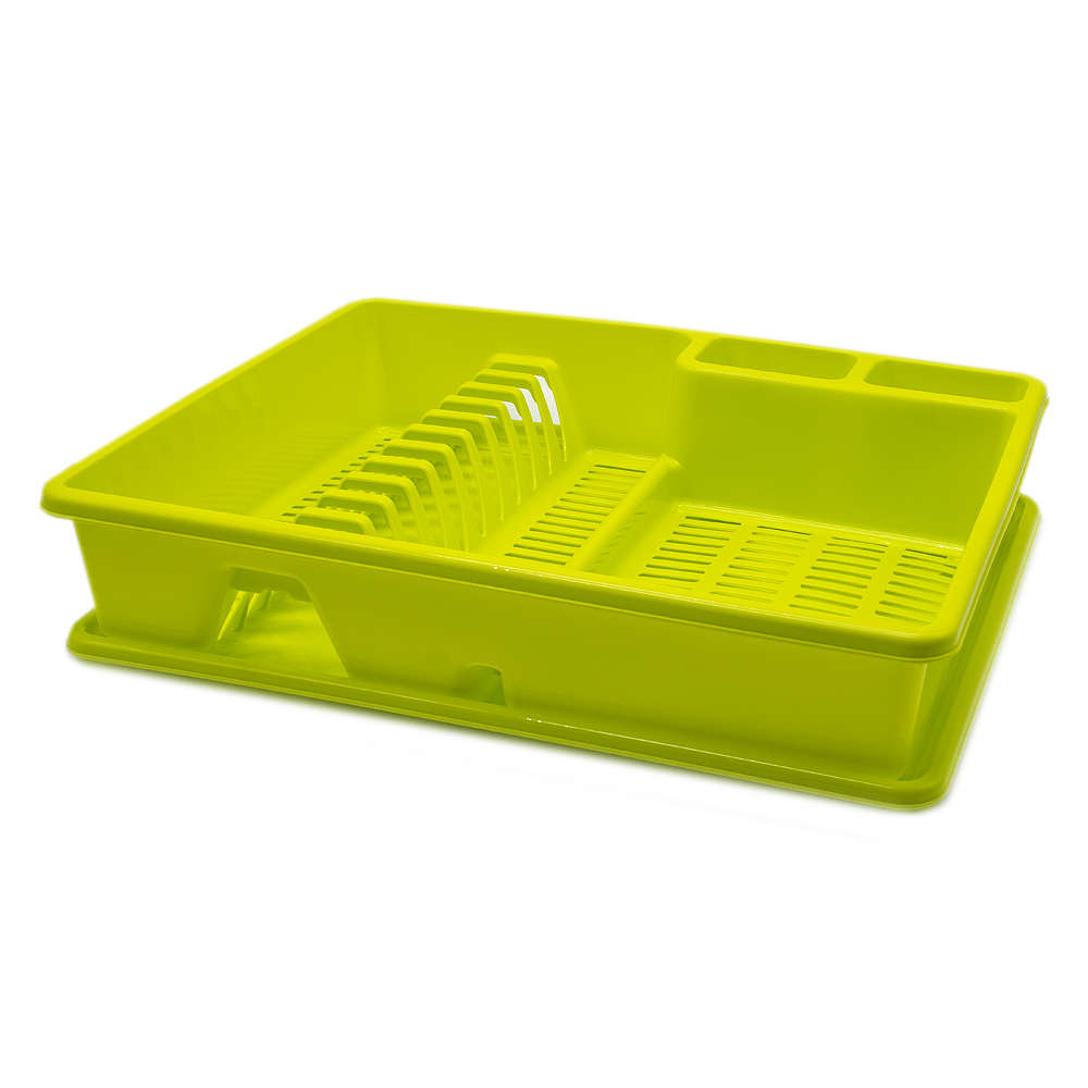 Escurreplato De Plastico Verde